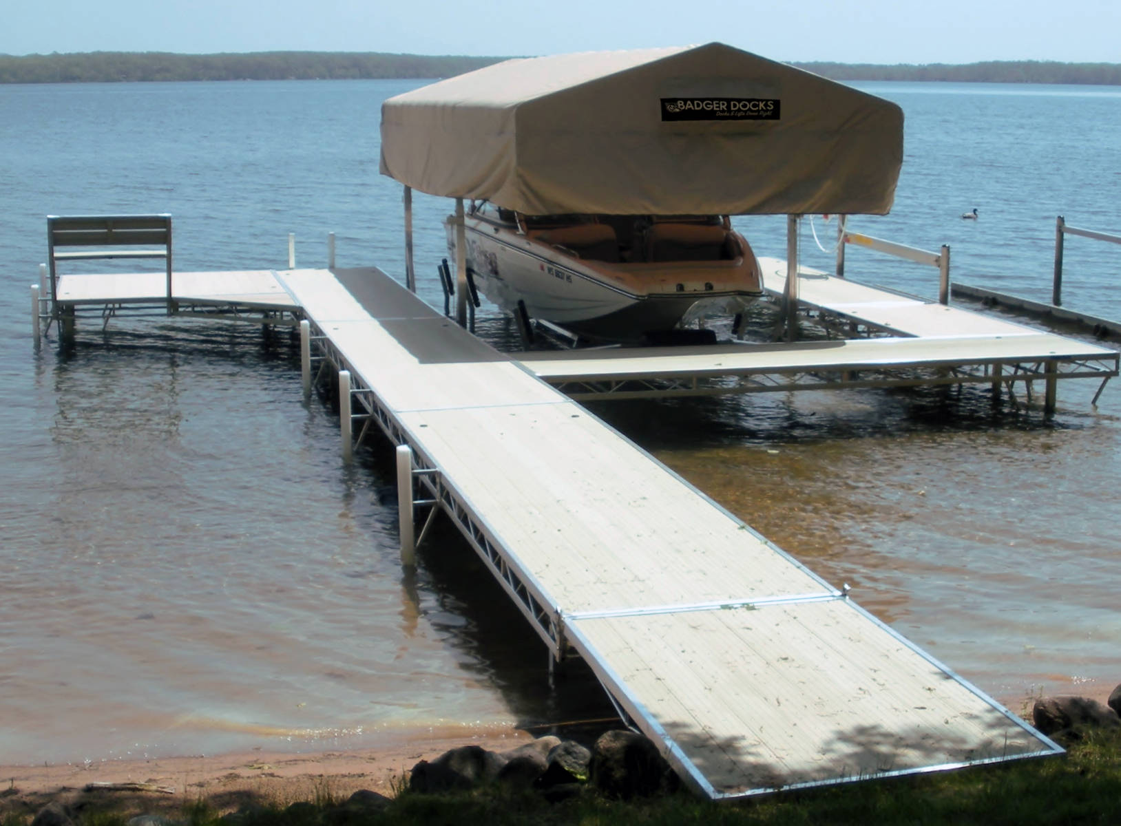 Docks from Badger Docks Minocqua & Spooner, WI