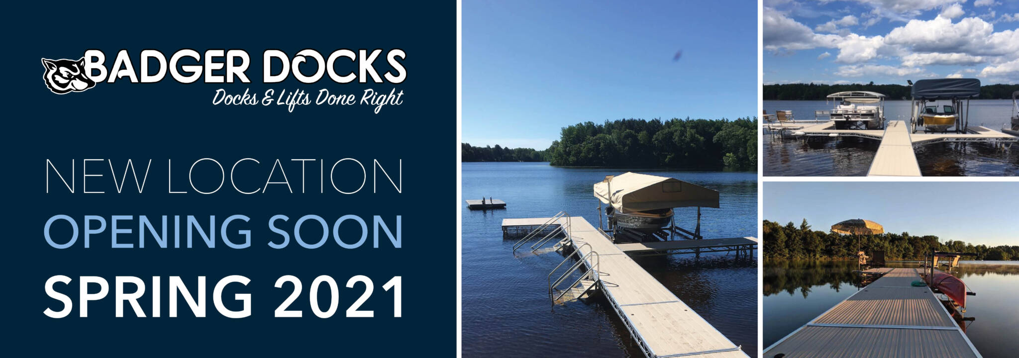 New Badger Dock location opening soon in Spring 2021